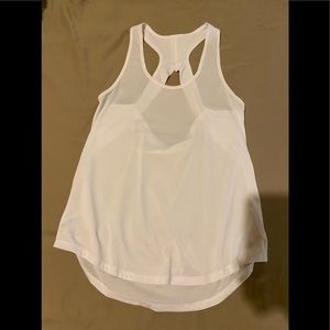 ZYIA 	White Vented Open Back Tank RC (S)